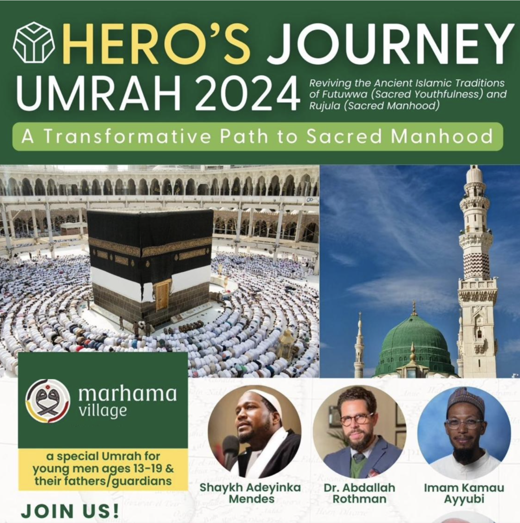 Hero’s Journey Umrah: Mecca/Madinah, KSA