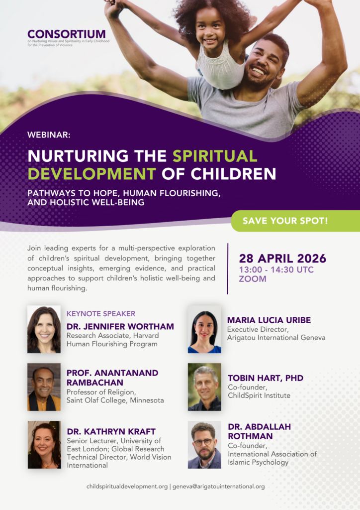 Webinar: Nurturing the Spiritual Development of Children
