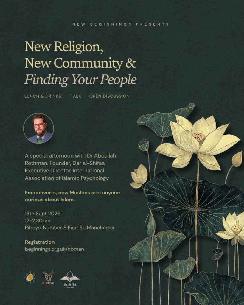 Open Discussion: New Religion, New Community & Finding Your People: Manchester, UK